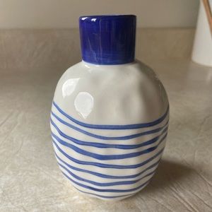Blue & White Sprig Vase